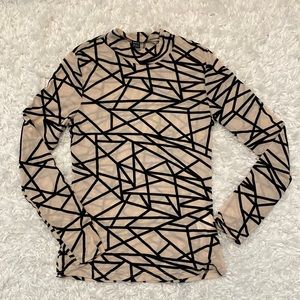 Long sleeve going-out shirt. Size medium. Brand- Shein.